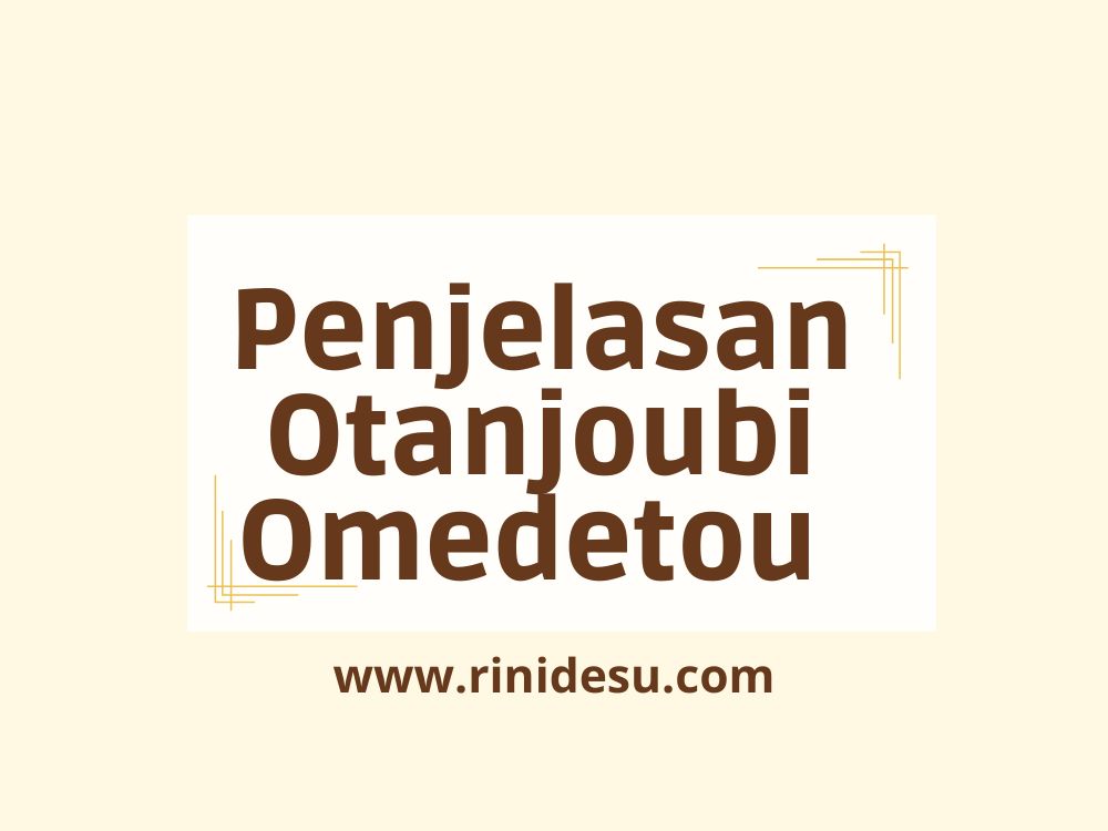 Otanjoubi Omedetou