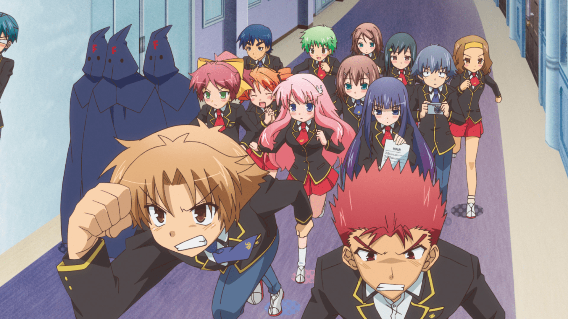 Review Anime Baka and Test